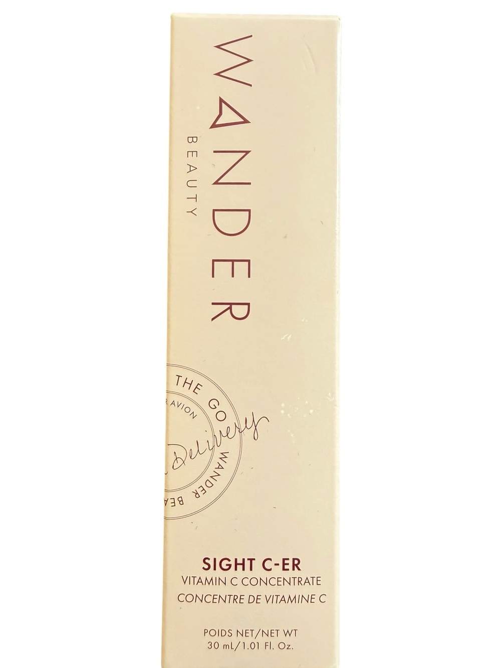 Wander Sight C-ER Vitamin C Concentrate – Cream Beige